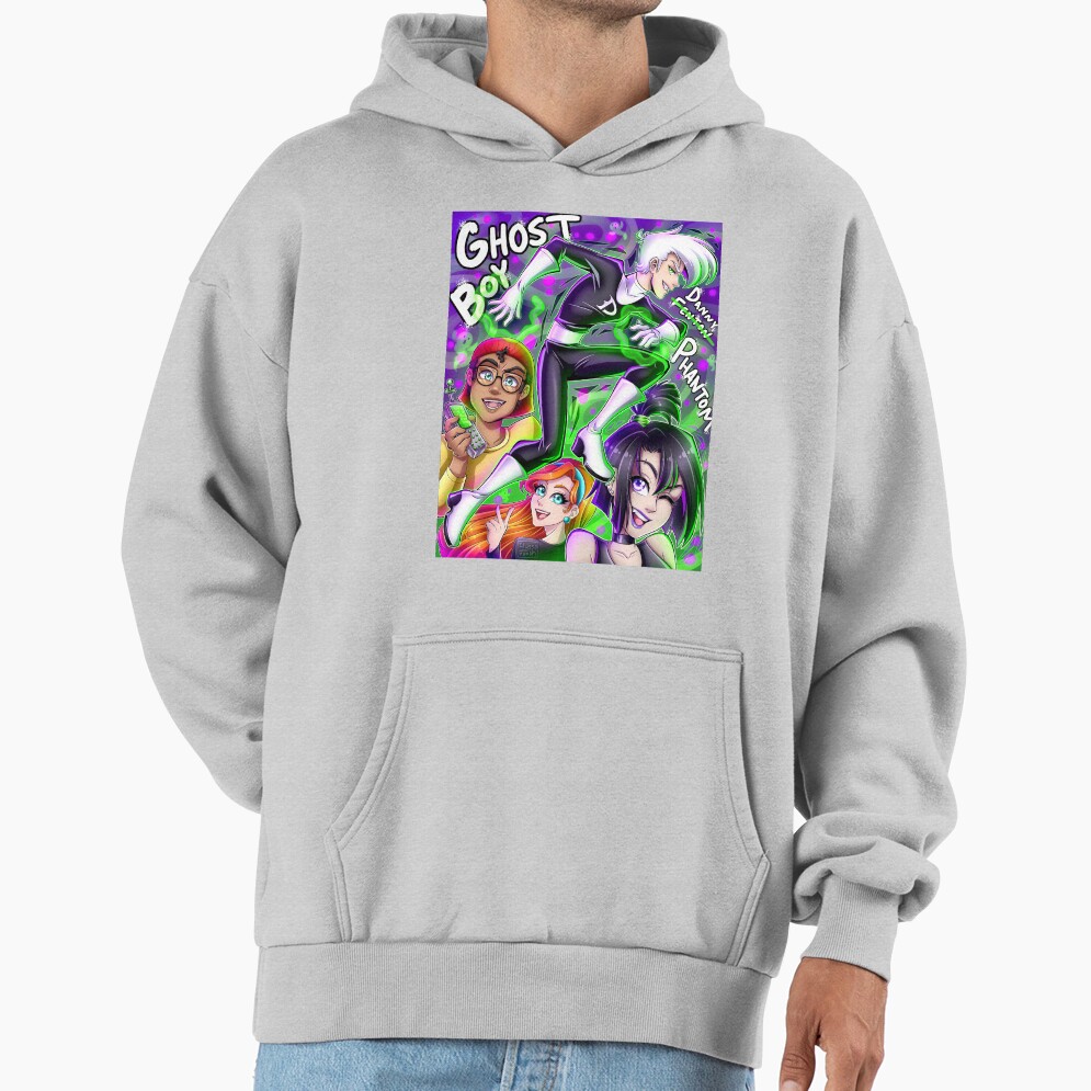 Cool Ghost Boy Phantom Design Hoodie - Image 4