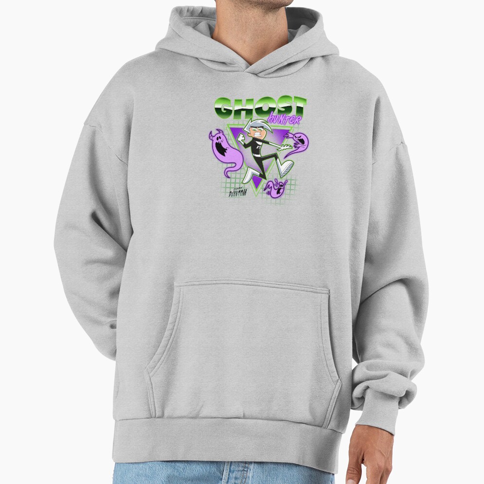 Vintage Danny Phantom Superhero Logo Hoodie - Image 4
