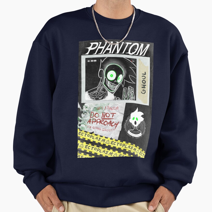 Retro Danny Phantom Ghoul Investigation Sweatshirt - Image 5
