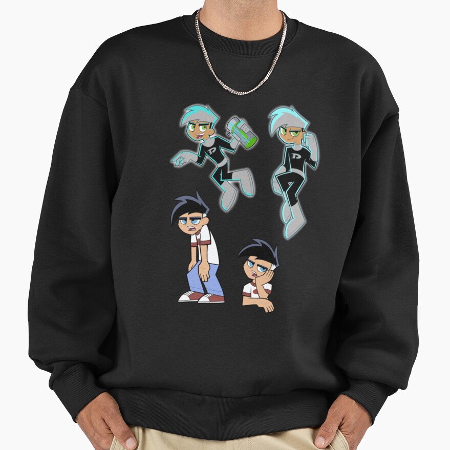 Dynamic Danny Phantom Action Hero Sweatshirt - Image 2