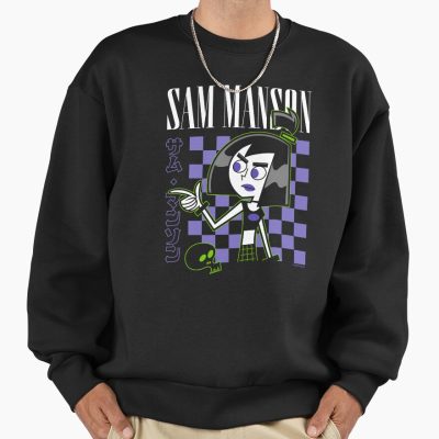 Retro Sam Manson Kanji Portrait Sweatshirt
