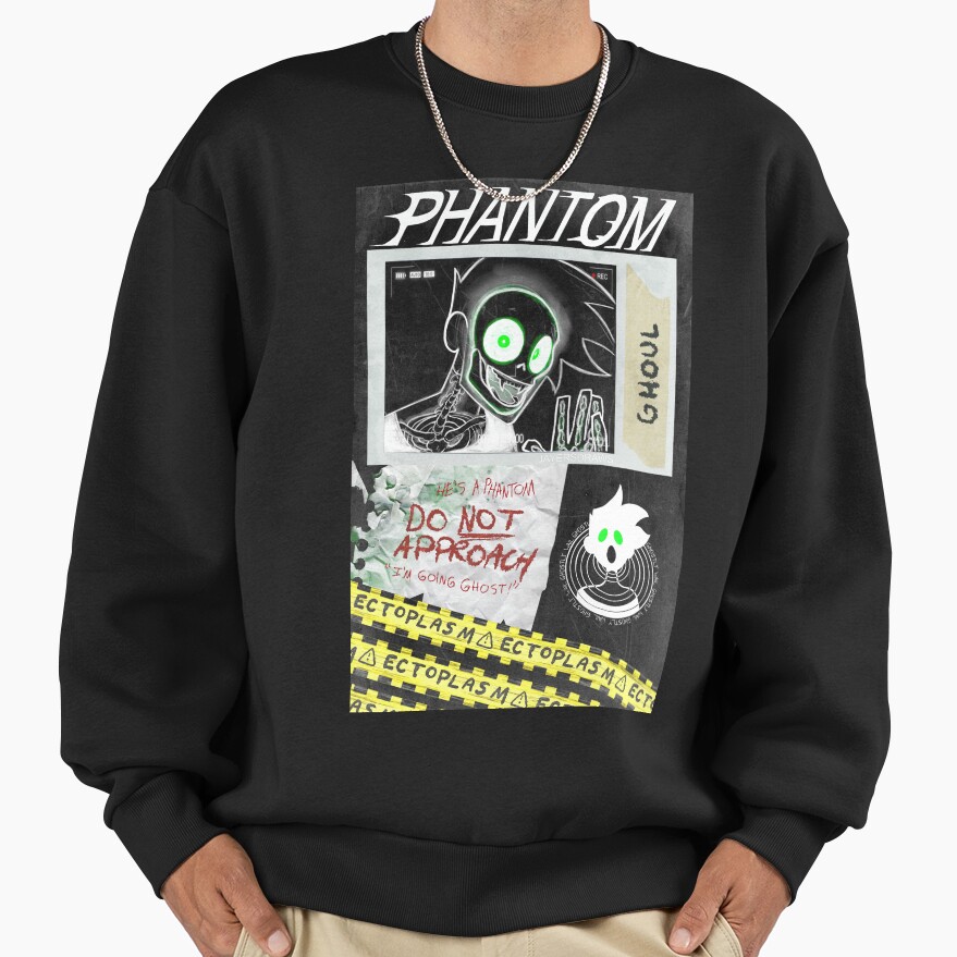 Retro Danny Phantom Ghoul Investigation Sweatshirt - Image 2