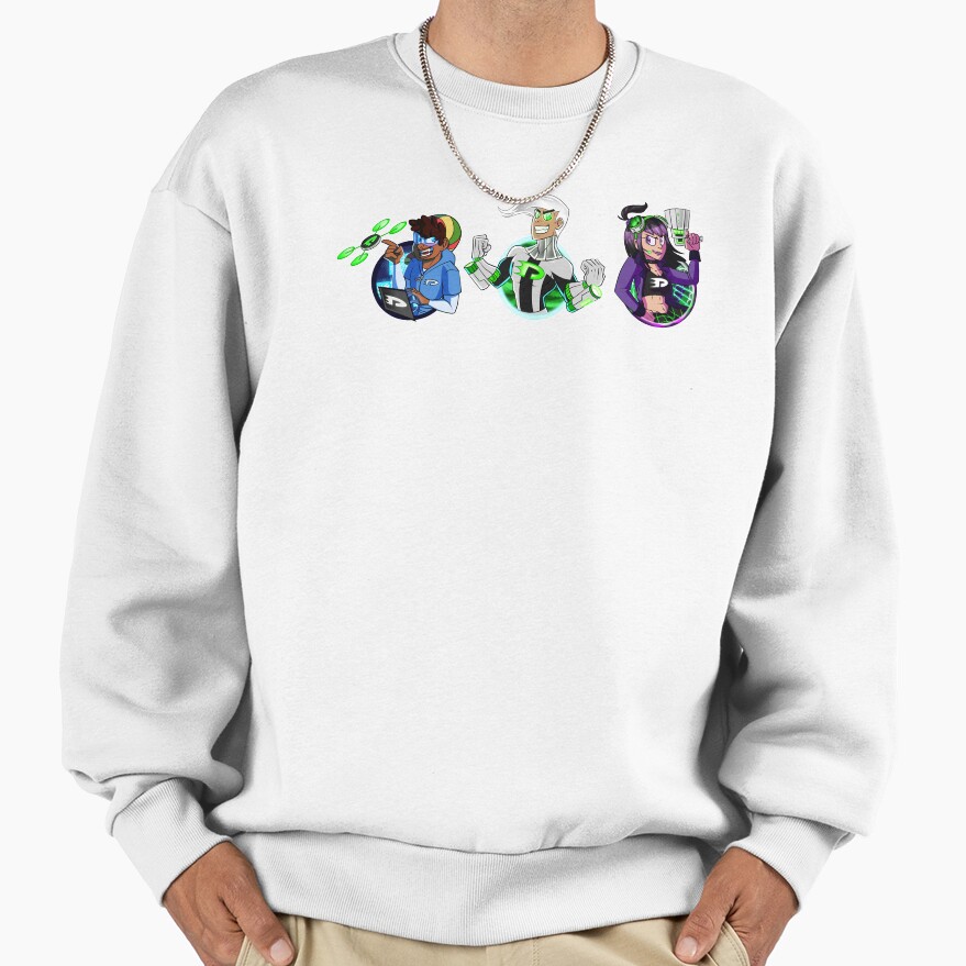 Danny Phantom 10 Years Later Trio Design Sweatshirt