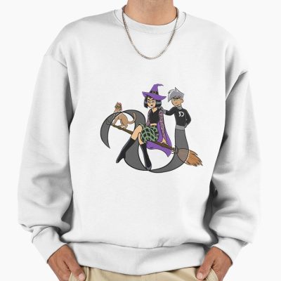 Mystic Witches And Phantoms Design Sweatshirt