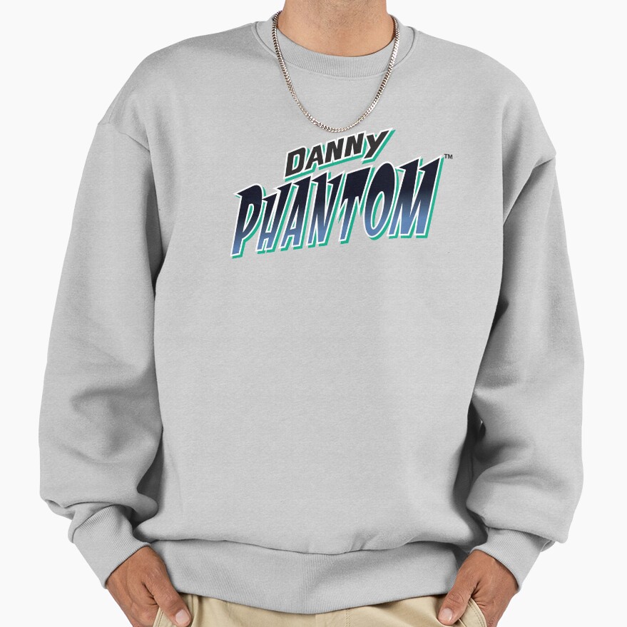 Retro Danny Phantom Ghost Hunter Logo Sweatshirt - Image 4