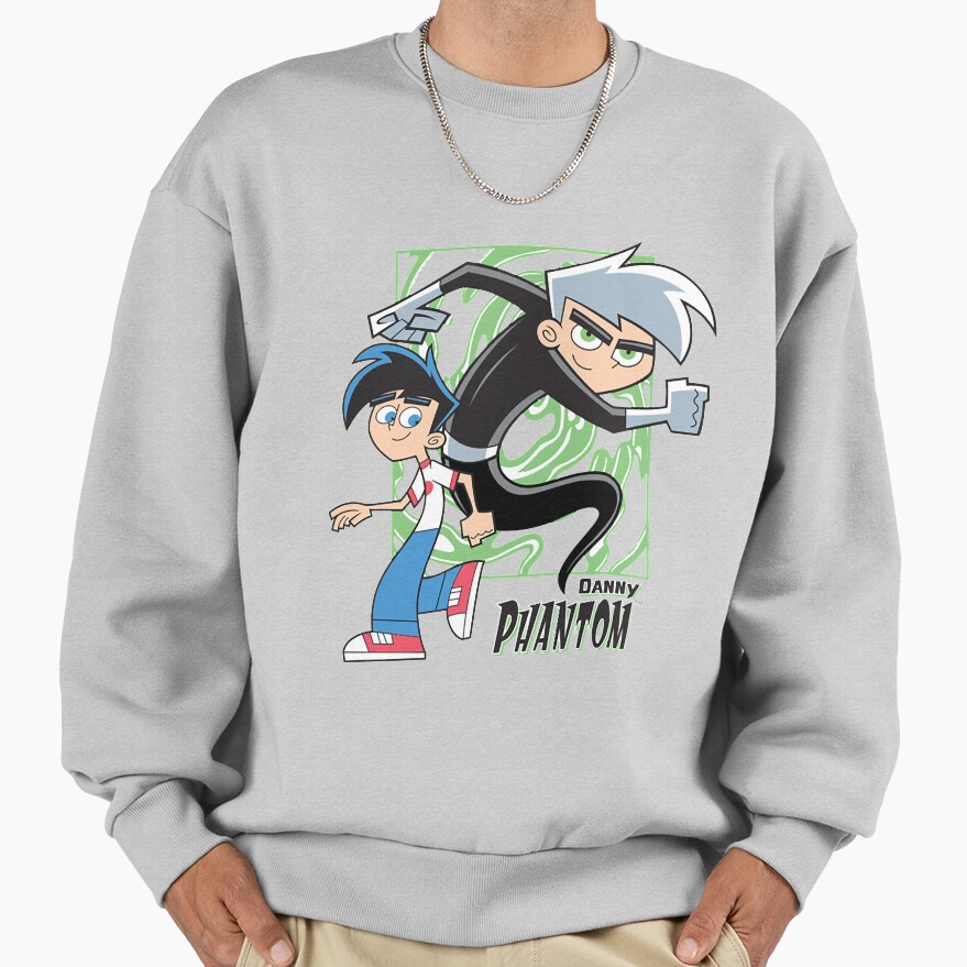 Classic Danny Phantom Cartoon Design Sweatshirt - Image 5