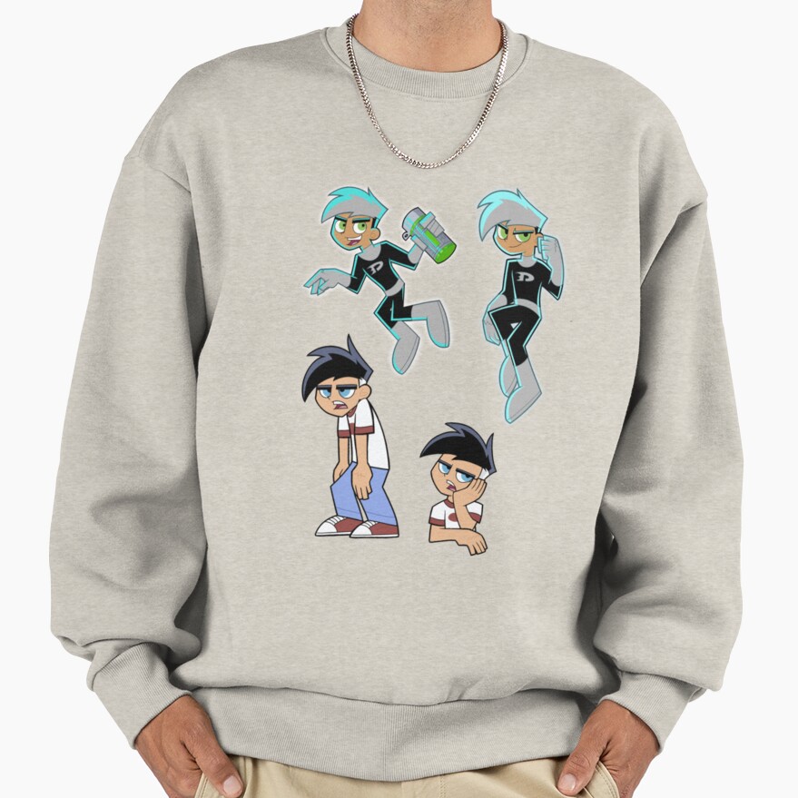 Dynamic Danny Phantom Action Hero Sweatshirt - Image 3