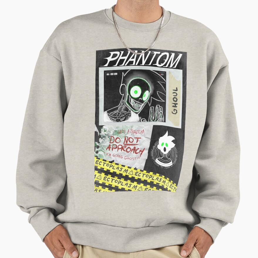 Retro Danny Phantom Ghoul Investigation Sweatshirt - Image 3