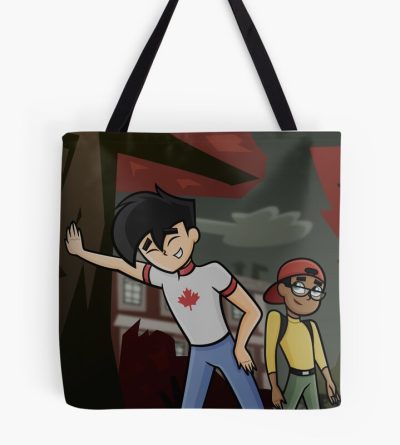 Funny Danny Phantom Laughing Tote Bag