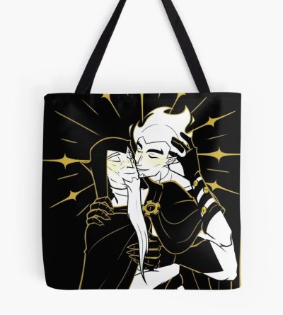 Funny Old Man In Love Gold Version Tote Bag