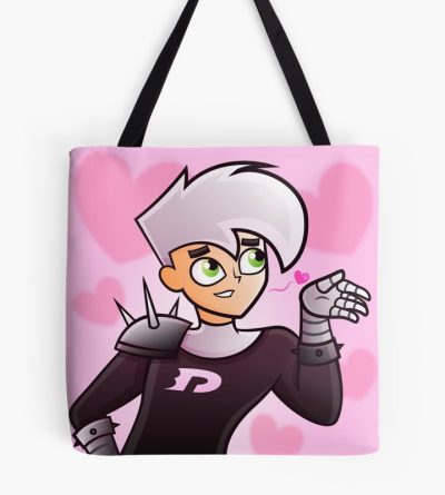 Romantic Danny Phantom A Kiss From A Knight Tote Bag