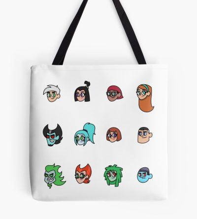 Vintage Danny Phantom Cartoon Tote Bag