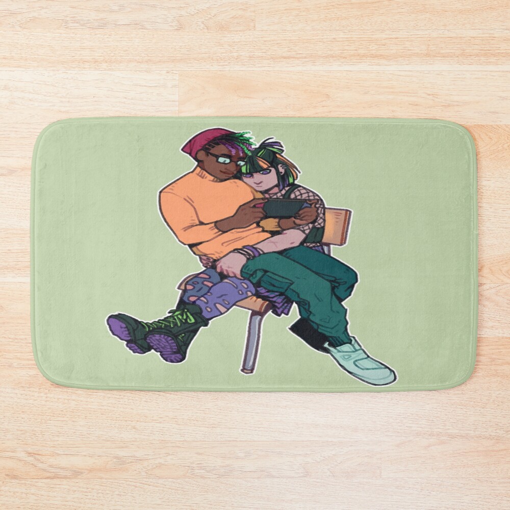 Sam N Tuck Duo Design Bath Mat