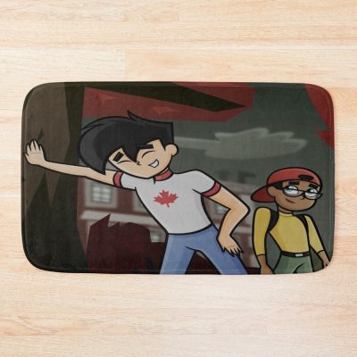 Funny Danny Phantom Laughing Bath Mat