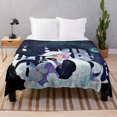 Cool Danny Phantom Cartoon Hero Throw Blanket