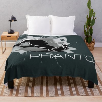 Retro Phantom 2 Design Throw Blanket