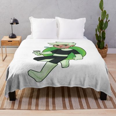 Cute Tiny Phantom Character Throw Blanket