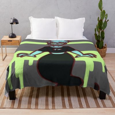 Cool Ghost Boy Design Throw Blanket