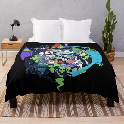 Funny This Is Haunted Throw Blanket