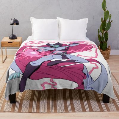 Villainous Vladdy Design Throw Blanket