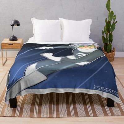 Vintage He's A Phantom Art Throw Blanket