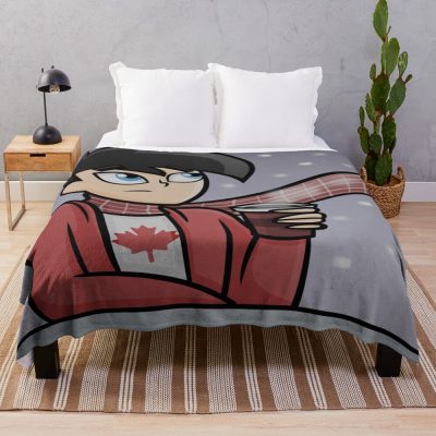 Danny Fenton Coffee Break Throw Blanket