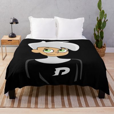 Funny Squishy Faces Danny Phantom Throw Blanket