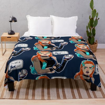 Funny It's Not A Phase Dad Jazz Fenton Throw Blanket