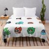 Vintage Danny Phantom Cartoon Throw Blanket