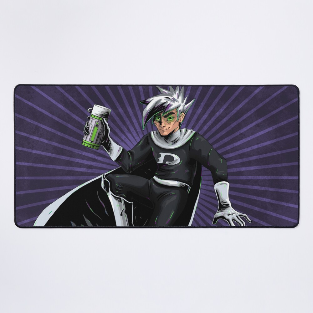 Retro Danny Phantom Cartoon Mouse Pad