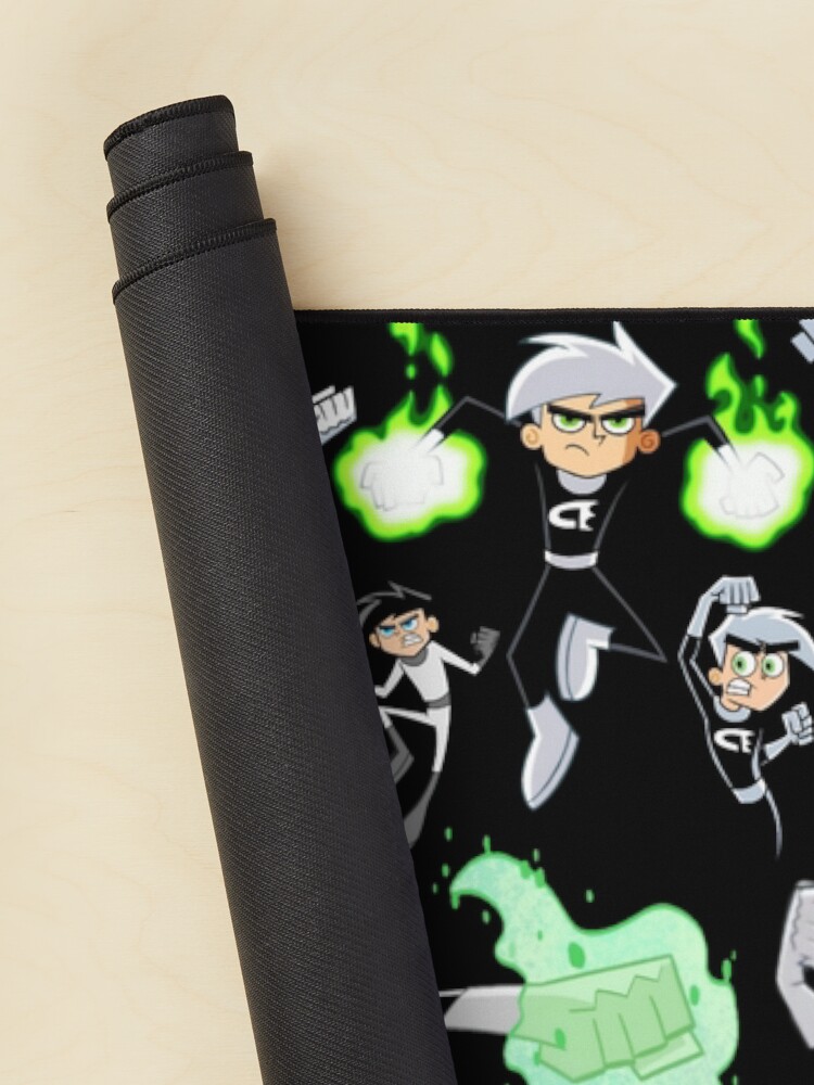 Iconic Danny Phantom Repeating Logo Mouse Pad - Image 2