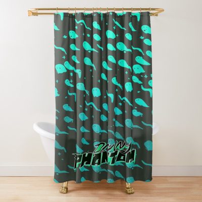 Classic Danny Phantom Logo Shower Curtain