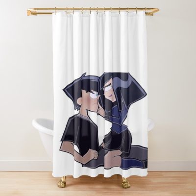 Danny Phantom And Sam Duo Shower Curtain