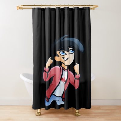 Happy Danny Phantom Fenton Shower Curtain
