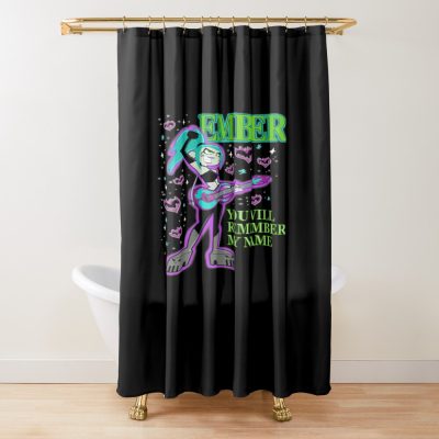 Retro Danny Phantom 94 Shower Curtain