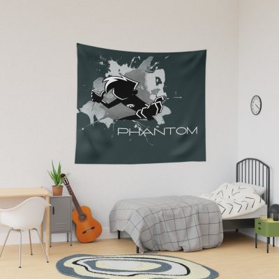 Retro Phantom 2 Design Tapestry