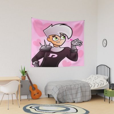 Romantic Danny Phantom A Kiss From A Knight Tapestry