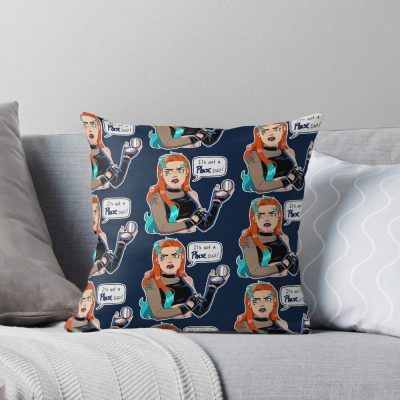 Funny It's Not A Phase Dad Jazz Fenton Throw Pillow