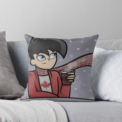 Danny Fenton Coffee Break Throw Pillow