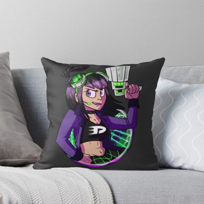 Danny Phantom 10 Years Later Sam Manson Throw Pillow