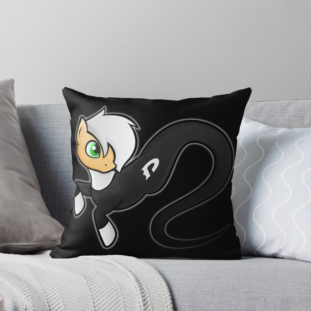 Cute My Little Ghostie Danny Phantom Throw Pillow