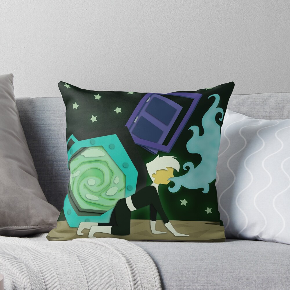 Bright Star Danny Phantom Throw Pillow