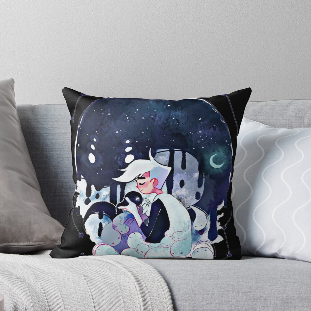 Cool Danny Phantom Cartoon Hero Throw Pillow
