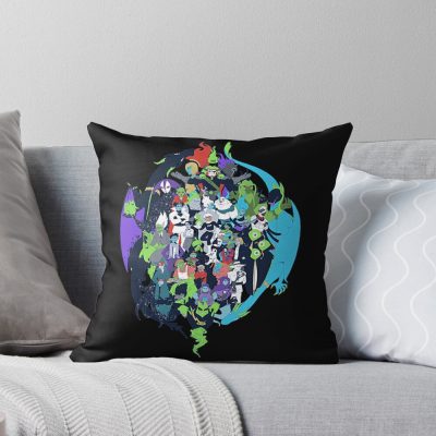 Funny This Is Haunted Throw Pillow