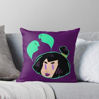 Gothic Sam Manson Throw Pillow